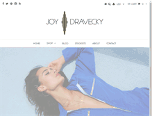 Tablet Screenshot of joydraveckyjewelry.com